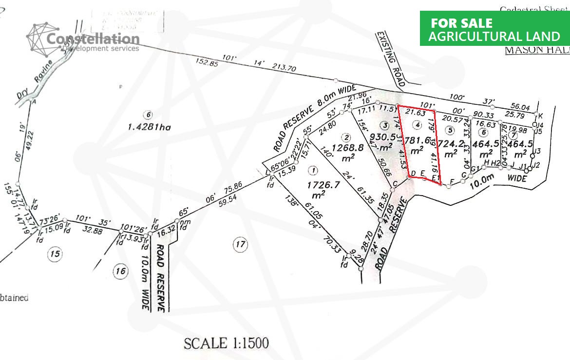 Real Estate For Sale Tobago Mason Hall Agricultural Land one Lot CDS Real Estate Reliable