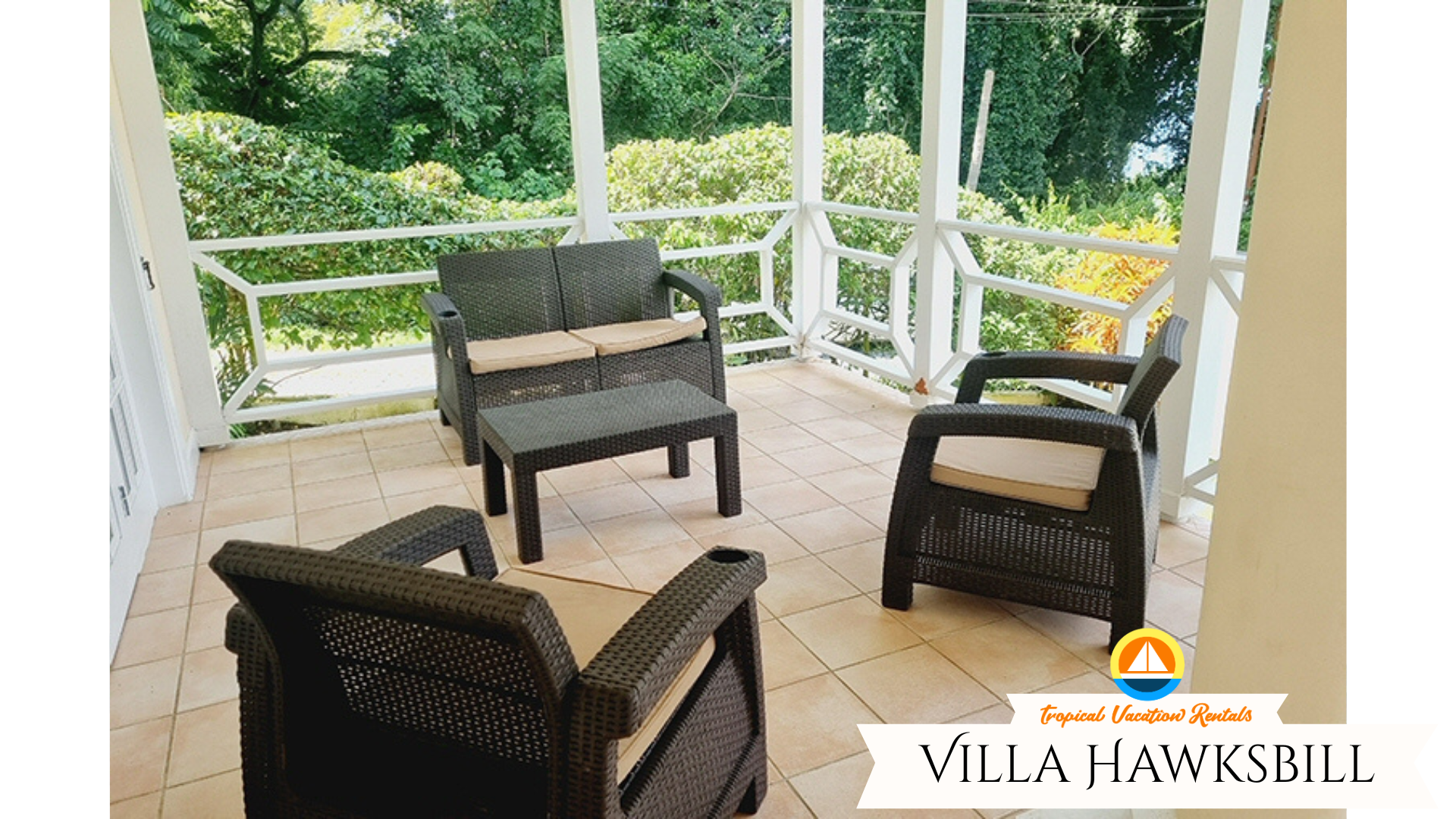 Tropical Vacation Rentals Tobago - Hawksbill Villa