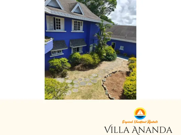 Tropical Vacation Rentals - Villa Ananda 1 - Building front yard views