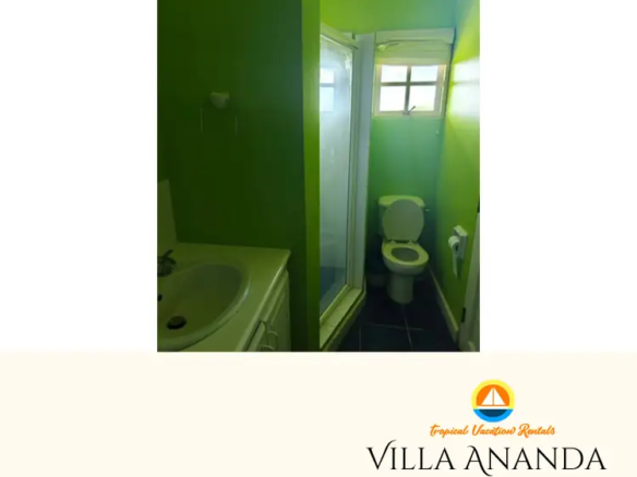 Tropical Vacation Rentals - Villa Ananda 22 - Bedroom 3 - Toilet and Bath